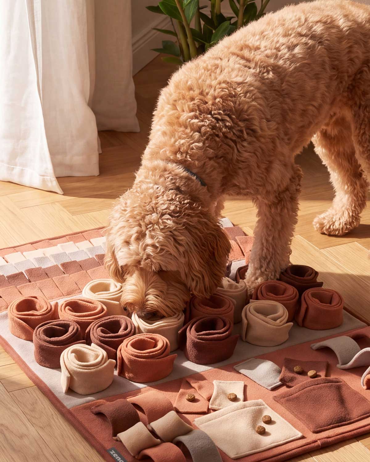 Zeno snuffelmat Labradoodle
